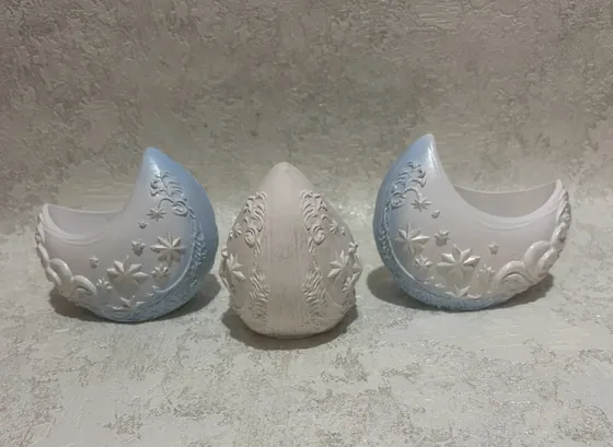 Гіпсові кашпо