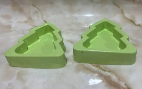 Гіпсові кашпо «Ялинка»