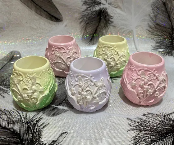 Гіпсові кашпо #0166