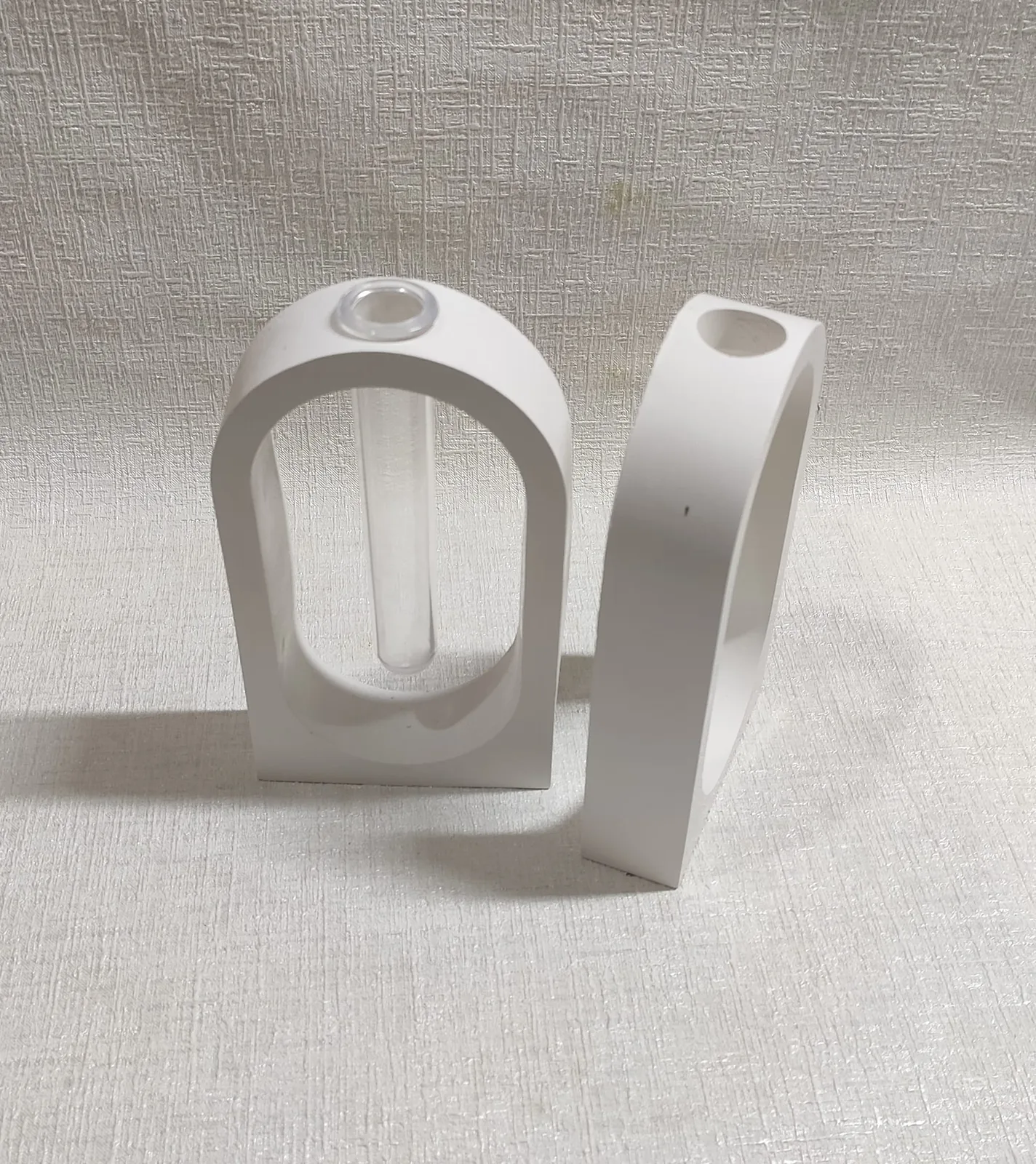 Гіпсове кашпо-арка