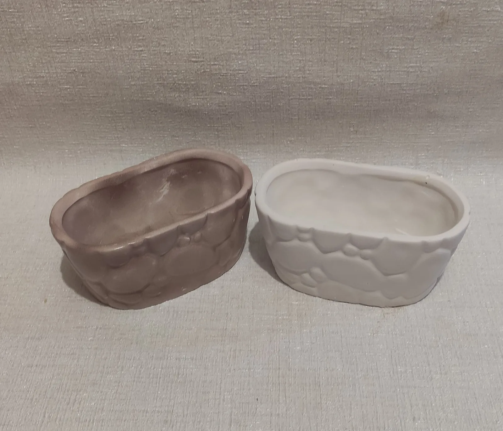 Гіпсове кашпо "Камінчики"