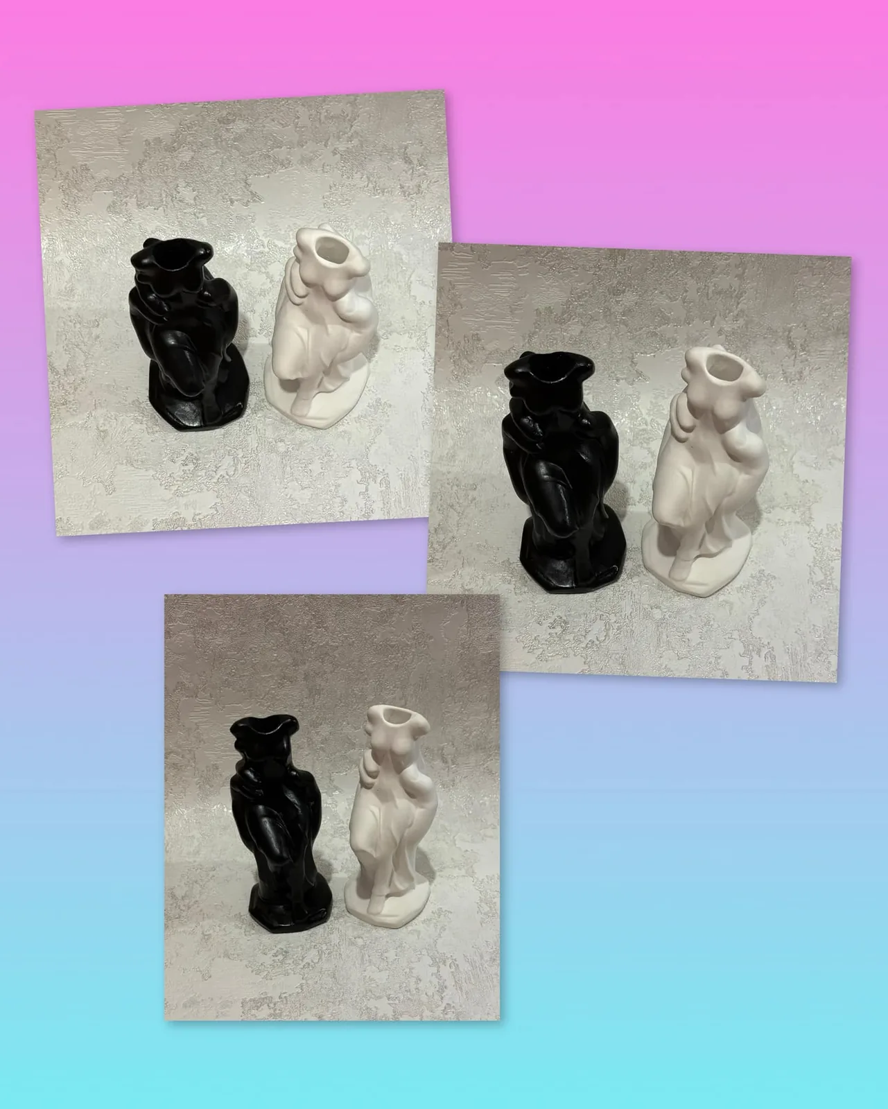 Гіпсове кашпо Венера - елегантний декор