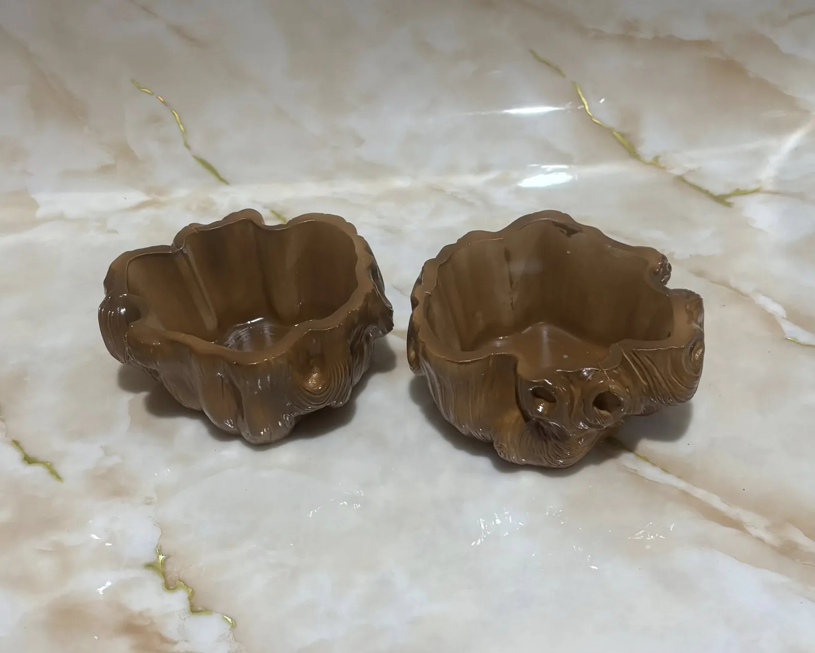 Гіпсові кашпо з природним дизайном